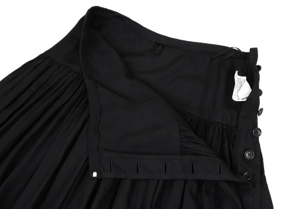 robe de chambre COMME des GARCONS Rayon Side Button Gather Skirt K-164694_005