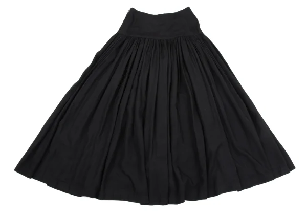 robe de chambre COMME des GARCONS Rayon Side Button Gather Skirt K-164694_008