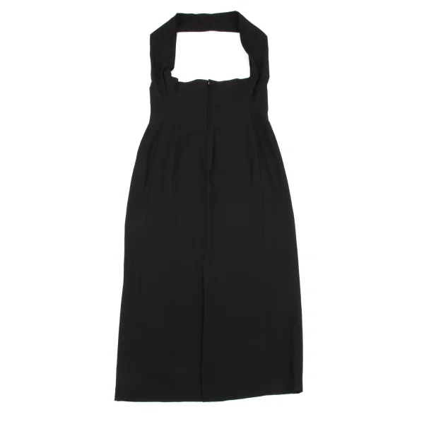 robe de chambre COMME des GARCONS Wool Gaba Halter Neck Dress K-164695_006