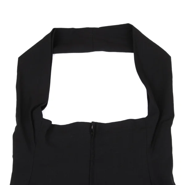 robe de chambre COMME des GARCONS Wool Gaba Halter Neck Dress K-164695_007