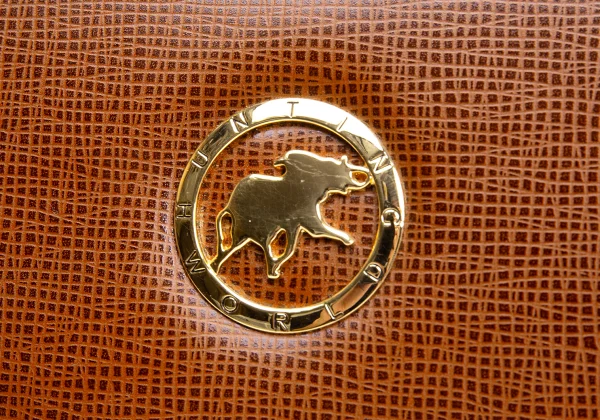 HUNTING WORLD Leather Messenger Bag K-164697_004