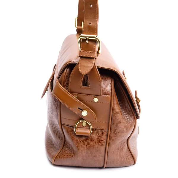 HUNTING WORLD Leather Messenger Bag K-164697_008