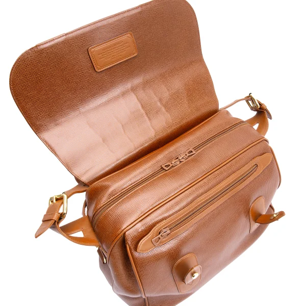 HUNTING WORLD Leather Messenger Bag K-164697_015