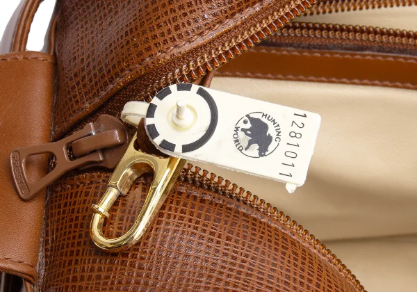 HUNTING WORLD Leather Messenger Bag K-164697_019