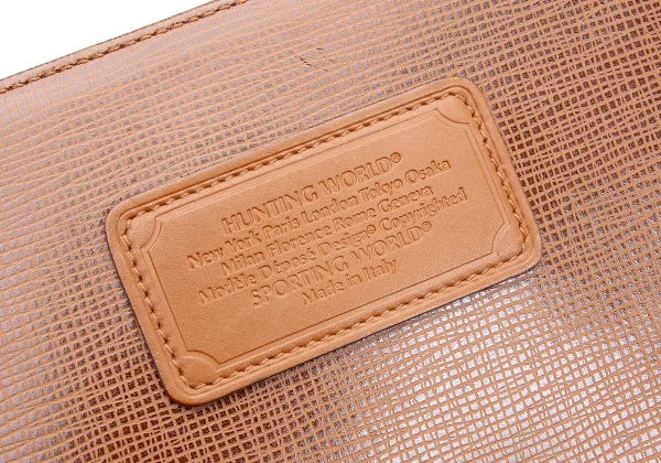 HUNTING WORLD Leather Messenger Bag K-164697_020