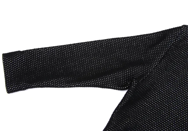 Christian Dior Wool Rayon Design Weave Knit Cardigan K-164703_007