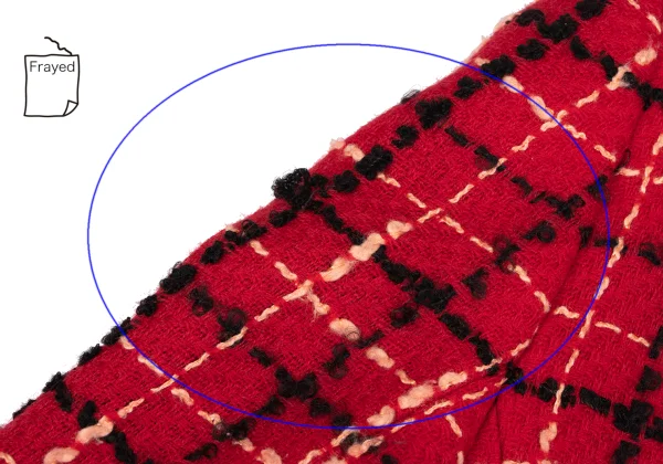 Christian Dior Wool Blend Stitch Check Jacket K-164704_013