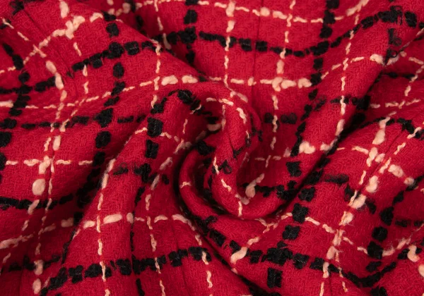 Christian Dior Wool Blend Stitch Check Jacket K-164704_015