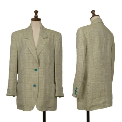 Christian Dior SPORTS Linen Check Jacket