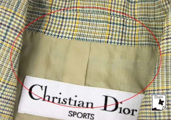 Christian Dior SPORTS Linen Check Jacket K-164706_005
