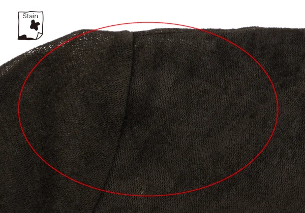 HIROKO KOSHINO Flocked Print See-through Mesh Top K-164707_004