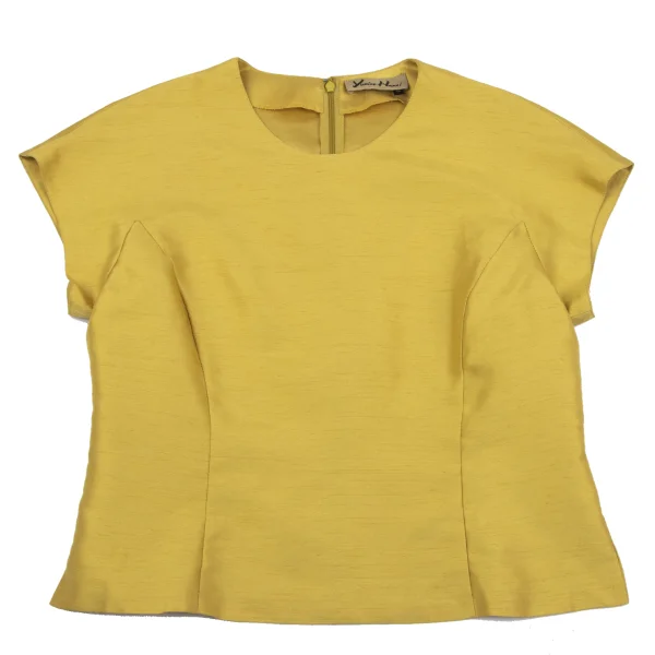 YUKIKO HANAI Linen-like French Sleeve Blouse K-164708_002