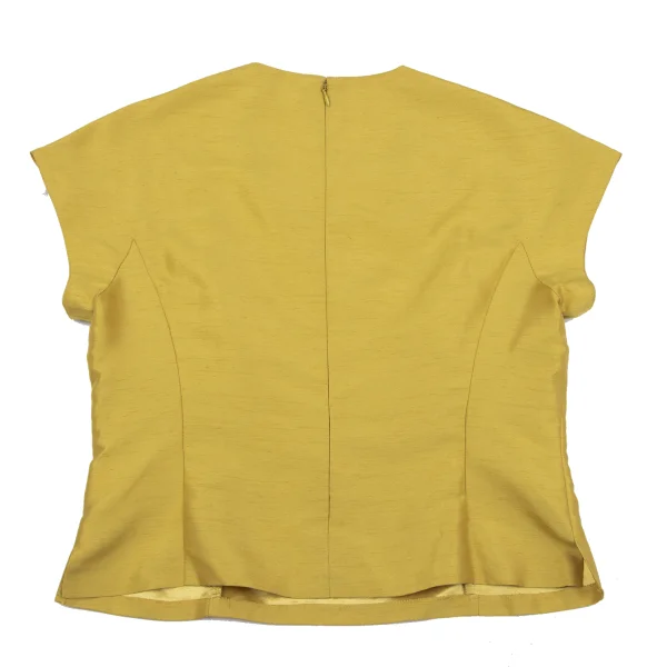 YUKIKO HANAI Linen-like French Sleeve Blouse K-164708_007