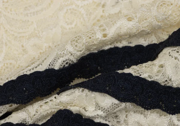 Jean Paul GAULTIER FEMME Floral Lace V Neck Tank Top K-164710_011