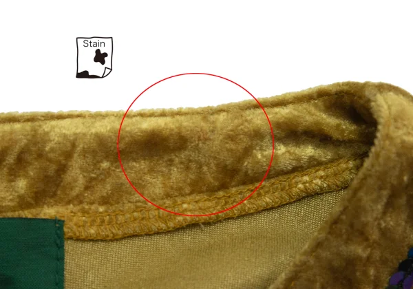 JUNIOR GAULTIER Sequined Velour Collarless Short Jacket K-164712_004