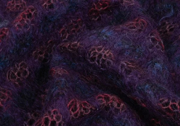 JUNYA WATANABE COMME des GARCONS Openwork Stripe Knit Hoodie K-164716_012