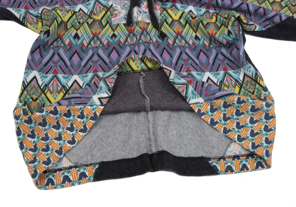 tricot COMME des GARCONS Pattern Switching Lace-up Top K-164717_011