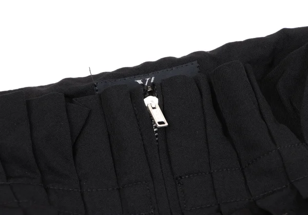 Y's Wool Gaba Side Wrap Design Skirt K-164718_006