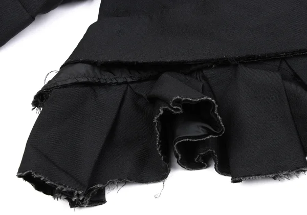 COMME des GARCONS Cut Off Patchwork Belted Jacket K-164721_008