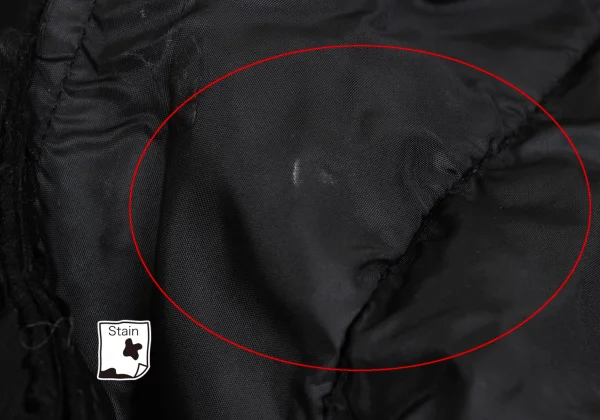 COMME des GARCONS Cut Off Patchwork Belted Jacket K-164721_010