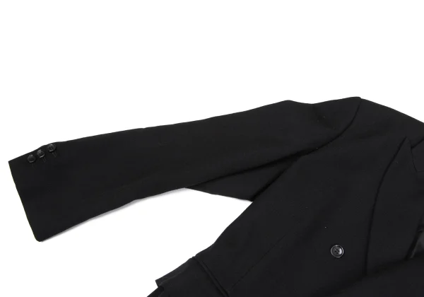 COMME des GARCONS Wool Half Wrap Asymmetrical Jacket K-164722_008