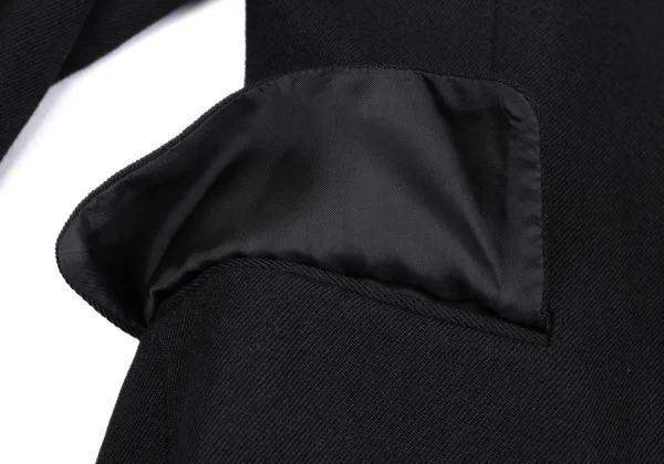 COMME des GARCONS Wool Half Wrap Asymmetrical Jacket K-164722_014