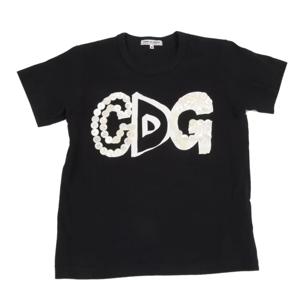 COMME des GARCONS CDG Button Design T-shirt Black M K-164723_001