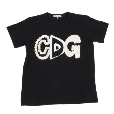 COMME des GARCONS CDG Button Design T-shirt