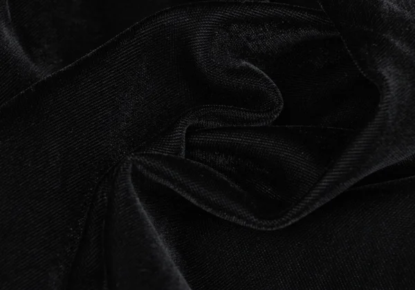 BLACK COMME des GARCONS Hem Switching Velour Sheer Skirt K-164725_011