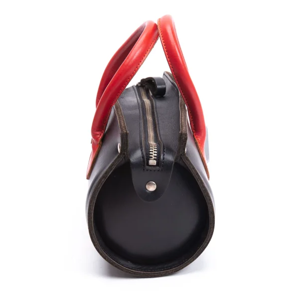 COMME des GARCONS Color Handle Leather Mini Boston Bag K-164726_004