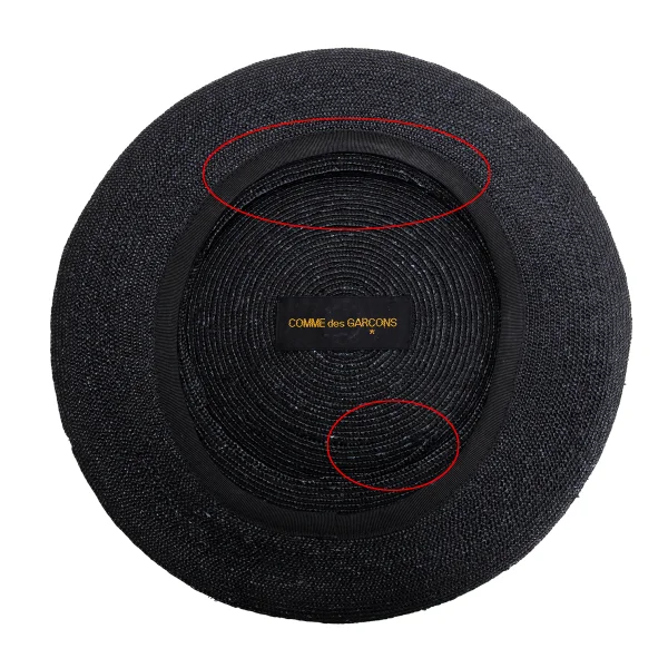 COMME des GARCONS Double Straw Hat K-164727_007