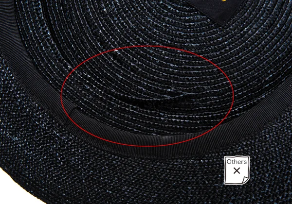 COMME des GARCONS Double Straw Hat K-164727_008