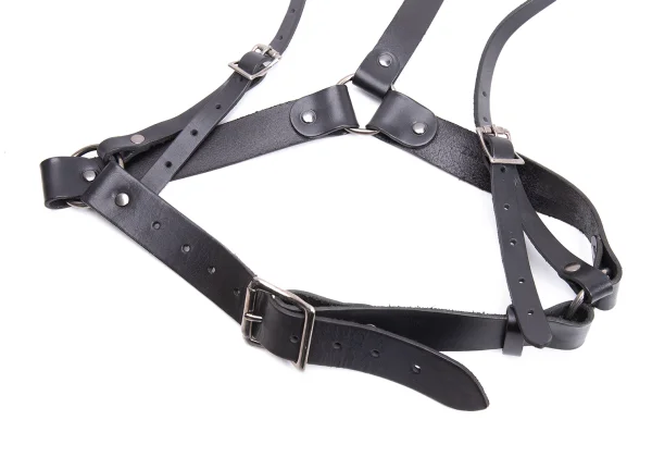 BLACK COMME des GARCONS×ZANA BAYNE Leather Harness K-164729_004