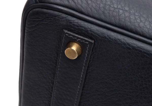 HERMES AD2003 G-engraved Birkin 40 Leather Bag K-164730_006