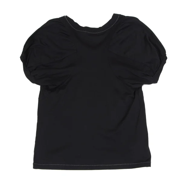 TSUMORI CHISATO Bird Glitter Print Short Sleeve Top K-164731_008