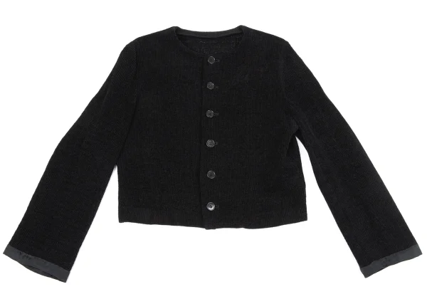 スナオクワハラsunao kuwahara I.S. アクリルニットカーディガン 黒M K-164732_002