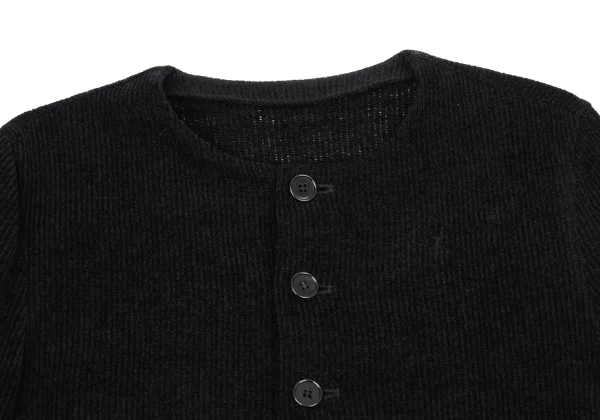 スナオクワハラsunao kuwahara I.S. アクリルニットカーディガン 黒M K-164732_003