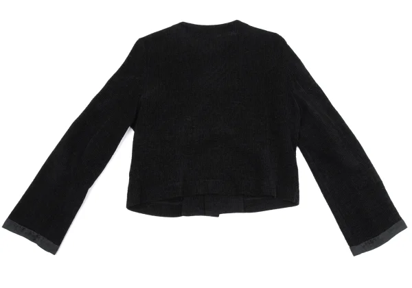 スナオクワハラsunao kuwahara I.S. アクリルニットカーディガン 黒M K-164732_009