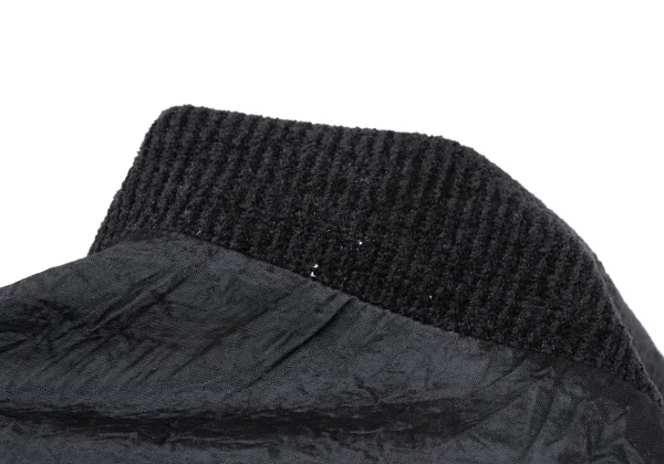 sunao kuwahara I.S. Acrylic Knit Switching Sleeveless Dress K-164733_011