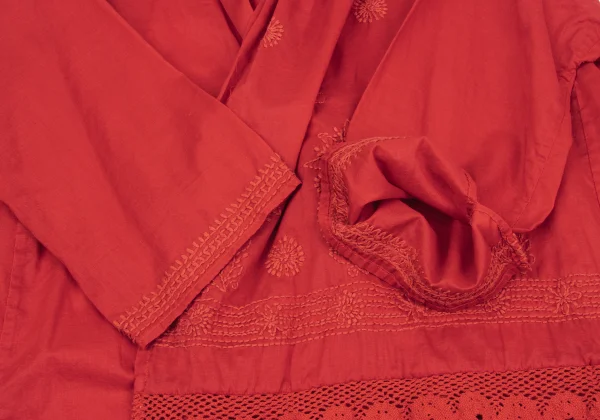 Plantation Washed Embroidery Blouse K-164734_007