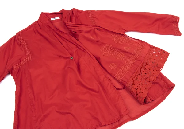 Plantation Washed Embroidery Blouse K-164734_010