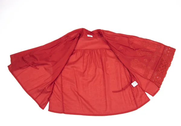 Plantation Washed Embroidery Blouse K-164734_012