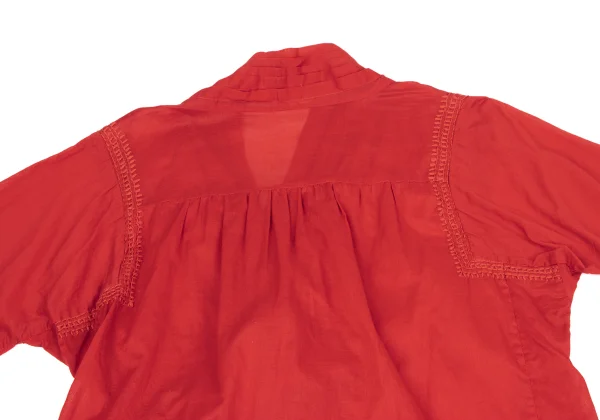 Plantation Washed Embroidery Blouse K-164734_014