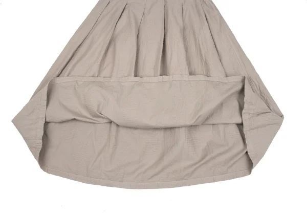 Plantation Dyed Cotton Pleated Skirt K-164735_008