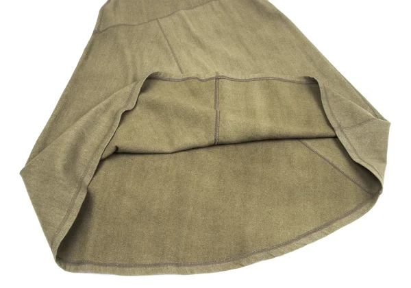 Plantation Washed Wool Bias Switching Skirt K-164736_006