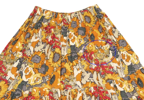 Plantation Cotton Floral Print Skirt K-164737_003