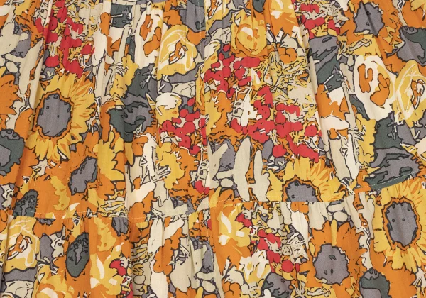 Plantation Cotton Floral Print Skirt K-164737_010