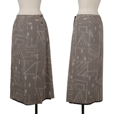 Plantation Faded Print Reversible Skirt