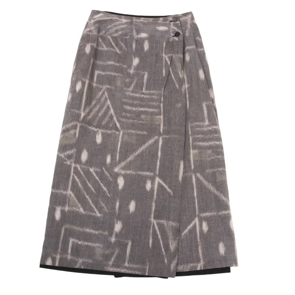 Plantation Faded Print Reversible Skirt K-164738_002
