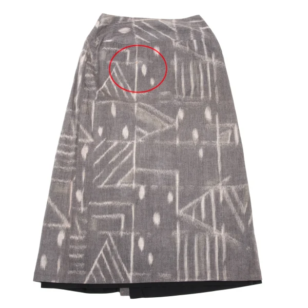 Plantation Faded Print Reversible Skirt K-164738_011